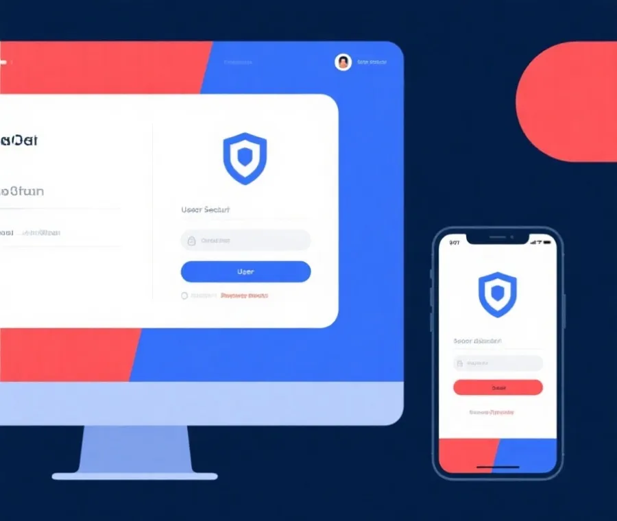 澳洲幸运8注册与登录界面示意